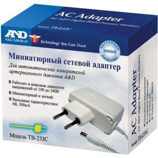 АДАПТЕР AND д/тонометра арт.TB-233C (ЭЙ энд ДИ РУС, КИТАЙ)