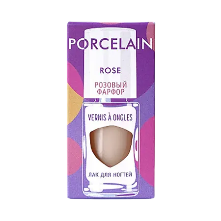 БЕЛЬВЕДЕР лак для ногтей фарфоровый Розовый 8мл (БЕЛЬВЕДЕР, ПОЛЬША)