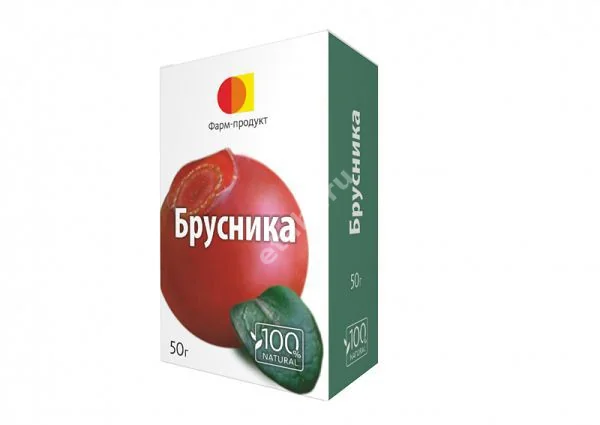 БРУСНИКИ ЛИСТЬЯ 50г N1 (Фармпродукт, РФ)