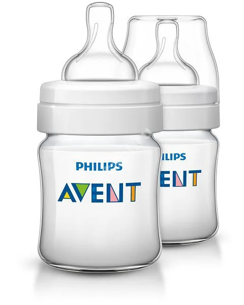 АВЕНТ (Avent) бутылочка пласт. 125мл силик соска скошен/медл поток Classic 0м+ SCF560/27 (80022) N2 (ФИЛИПС  ЭЛЕКТРОНИКС, ИНДОНЕЗИЯ/ВЕЛИКОБРИТАНИЯ)