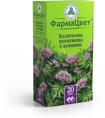 ВАЛЕРИАНЫ КОРНЕВИЩА сырье (фильтр-пак.) 1.5г N20 (КРАСНОГОРСКЛЕКСРЕДСТВА, РФ)