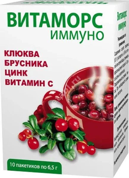ВИТАМОРС ИММУНО пор. д/р-ра внутр. (пак.) N10 (ФАРМАКОР, РФ)