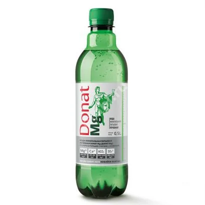 ВОДА МИНЕРАЛЬНАЯ Donat Mg газ. (бут. п/э) 0.5л (Дрога Колинска, СЛОВЕНИЯ)