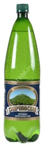 ВОДА МИНЕРАЛЬНАЯ Смирновская (бут. п/э) 1.5л (Славянская аптека, РФ)