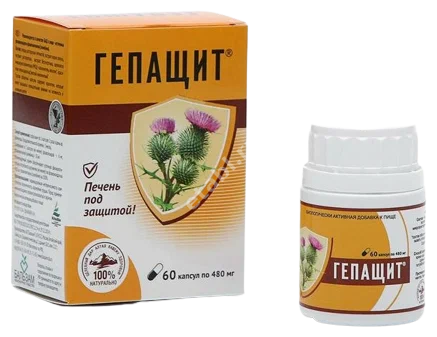 ГЕПАЩИТ капс. 0.48г N60 (Бальзам, РФ)