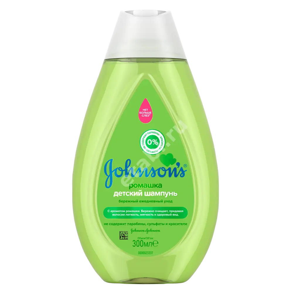 ДЖОНСОНС БЕБИ шампунь Ромашка детский (фл.) 300мл (ДЖНС&ДЖНС, ИТАЛИЯ)
