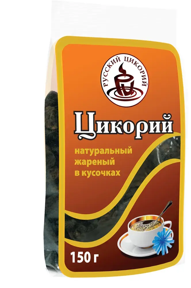 ЦИКОРИЙ РУССКИЙ натуральный жаренный в кусочках (пак.) 150г (Еремеевское, РФ)