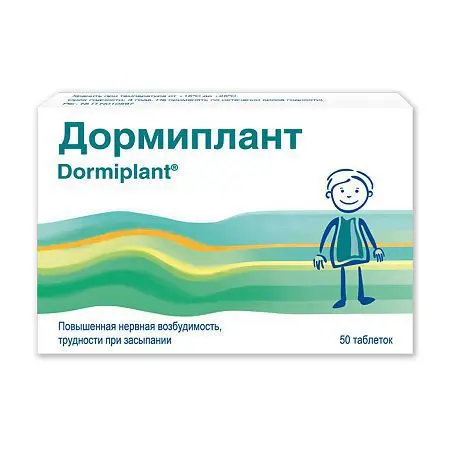 ДОРМИПЛАНТ табл. п.п.о. N50 (ДОКТОР ВИЛЬМАР ШВАБЕ, ГЕРМАНИЯ)