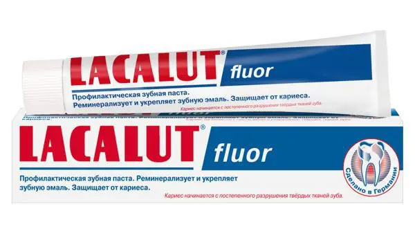 ЛАКАЛЮТ Флуор зубная паста 75мл (ДОКТОР ТАЙСС НАТУРВАРЕН, ГЕРМАНИЯ)