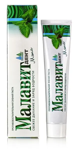 МАЛАВИТДЕНТ зубная паста 70г Мята (Малавит, РФ)