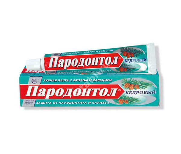 ПАРОДОНТОЛ зубная паста Кедровый 63г (Свобода, РФ)