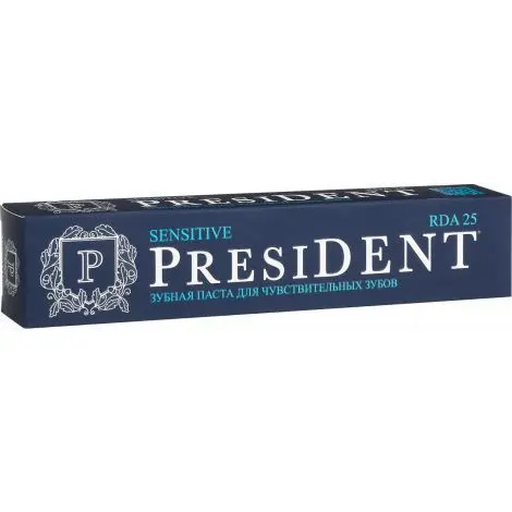ПРЕЗИДЕНТ Сенситив зубная паста 100мл (ПРЕМЬЕР-ПРОДУКТ, РФ/ИТАЛИЯ)