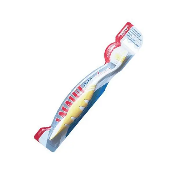 ЛАКАЛЮТ Duo Clean зубная щетка для зубов и языка средн. жестк. (ДОКТОР ТАЙСС НАТУРВАРЕН, ГЕРМАНИЯ)