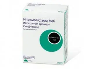 ИПРАМОЛ СТЕРИ-НЕБ р-р д/ингал. (амп.) 0.2мг+1мг/мл - 2.5мл N20 (ТЕВА, ЧЕХИЯ/ВЕЛИКОБРИТАНИЯ)