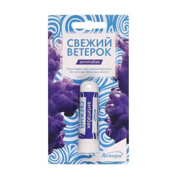 ВЕТЕРОК карандаш-ингалятор Антитабак 1.3г (АСПЕРА, РФ)