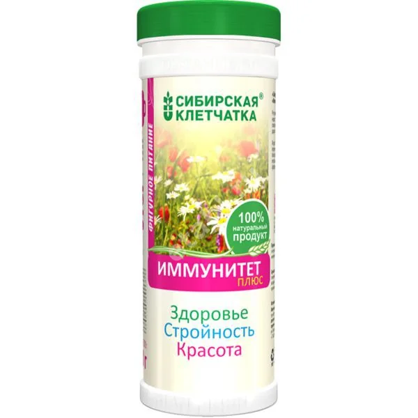КЛЕТЧАТКА 170г Иммунитет плюс (Сибирская Клетчатка, РФ)