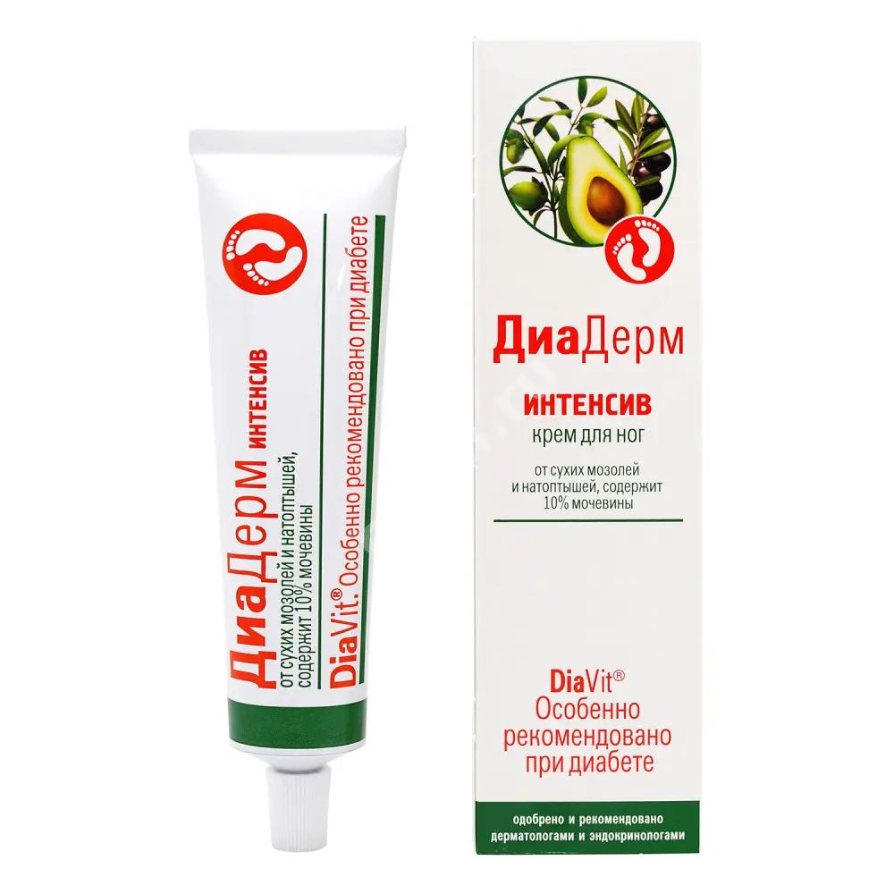 ДИАДЕРМ крем для ног Интенсив 75мл (АВАНТА, РФ)