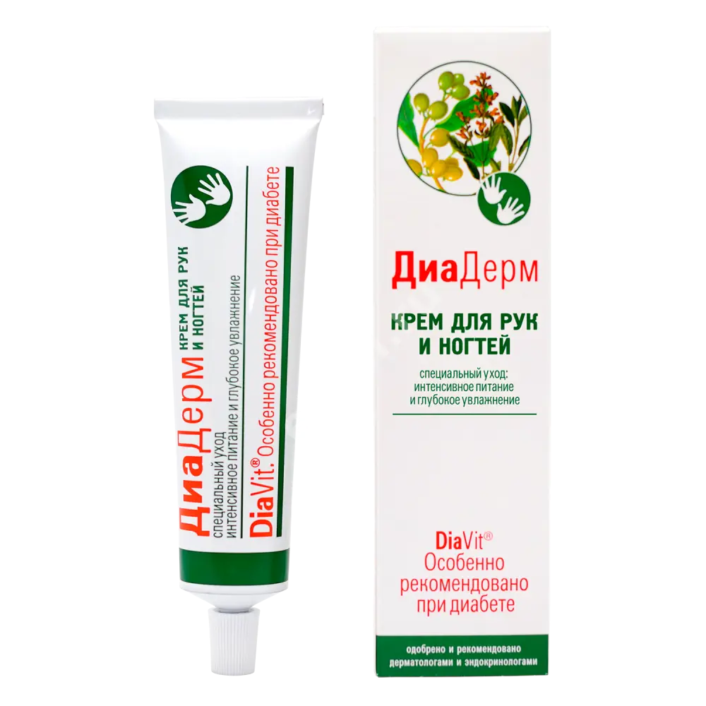 ДИАДЕРМ крем для рук/ногтей 75мл (АВАНТА, РФ)