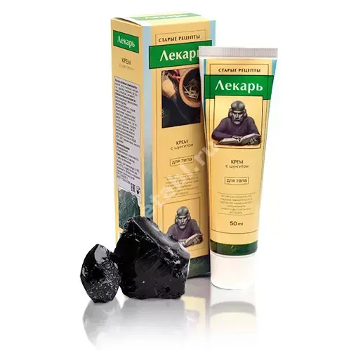 ЛЕКАРЬ крем с шунгитом обезболивающий 50мл (НАБИСС, РФ)