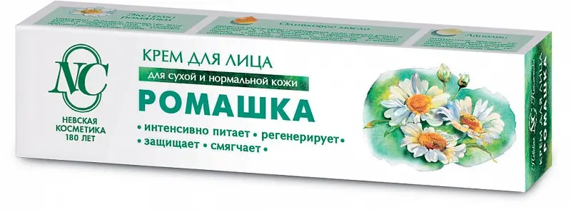НЕВСКАЯ КОСМЕТИКА Ромашка крем для лица 40г (Невская Косметика, РФ)