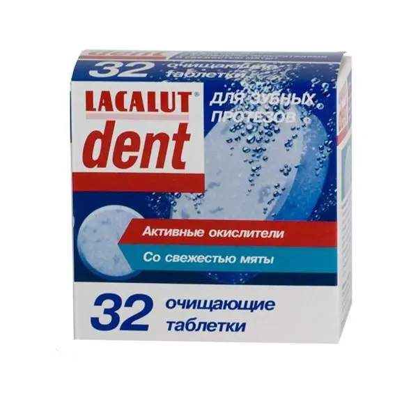 ЛАКАЛЮТ Дент табл. шип. для зубных протезов N32 (ДОКТОР ТАЙСС НАТУРВАРЕН, ГЕРМАНИЯ)