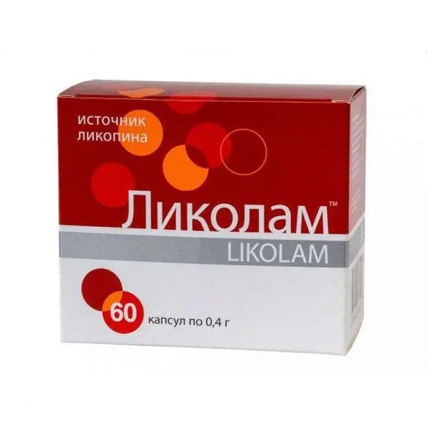 ЛИКОЛАМ капс. 0.4г N60 (Бионет, РФ)