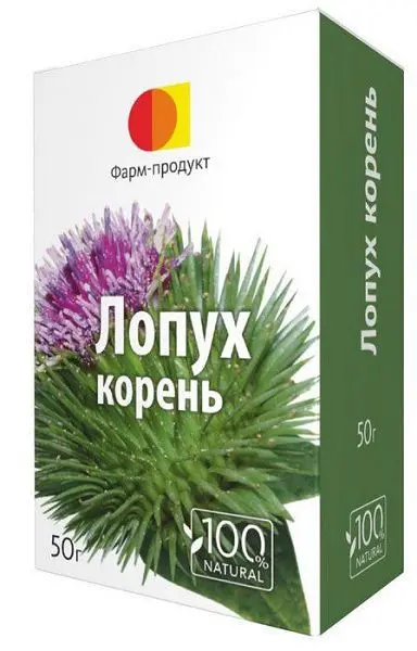 ЛОПУХА КОРЕНЬ фиточай 50г N1 (Фармпродукт, РФ)