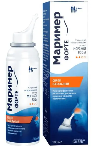 МАРИМЕР Форте аэроз. д/наз. прим. 100мл N1 (ЭББОТТ, ФРАНЦИЯ)