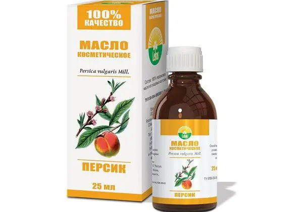 МАСЛО КОСМЕТИЧЕСКОЕ Персиковое 25мл (Санкт-Петербургская Ф.Ф., РФ)