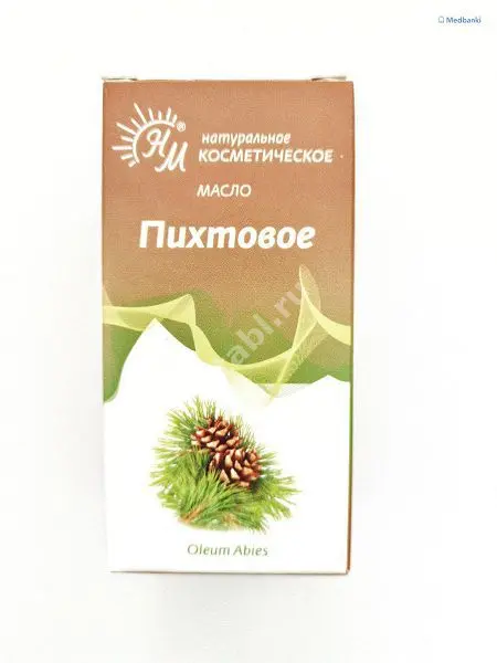 МАСЛО ЭФИРНОЕ Пихтовое 30мл (Натуральные масла, РФ)