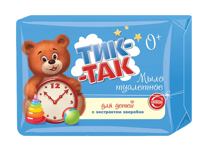 ТИК-ТАК мыло 0м+ 150г (Свобода, РФ)