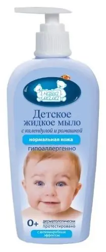 НАША МАМА мыло жидкое д/чувств кожи антибактериальное 0м+ 250мл (Наша Мама, РФ)