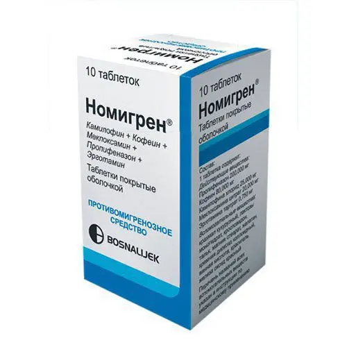 НОМИГРЕН табл. N10 (Босналек, БОСНИЯ И ГЕРЦЕГОВИНА)