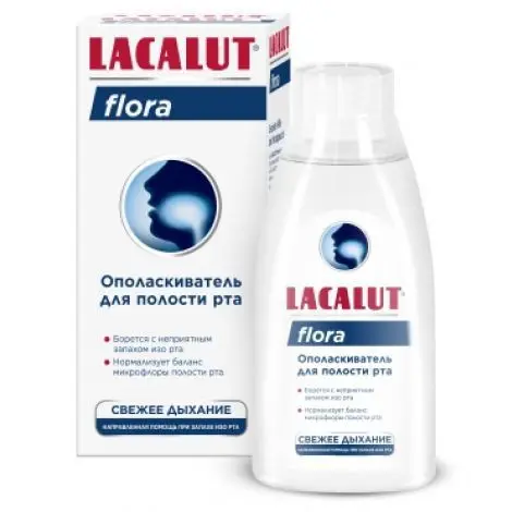 ЛАКАЛЮТ Флора ополаскиватель для полости рта 300мл (ДОКТОР ТАЙСС НАТУРВАРЕН, ГЕРМАНИЯ)