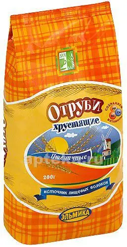 ОТРУБИ ПШЕНИЧНЫЕ 200г (Эль-Про, РФ)