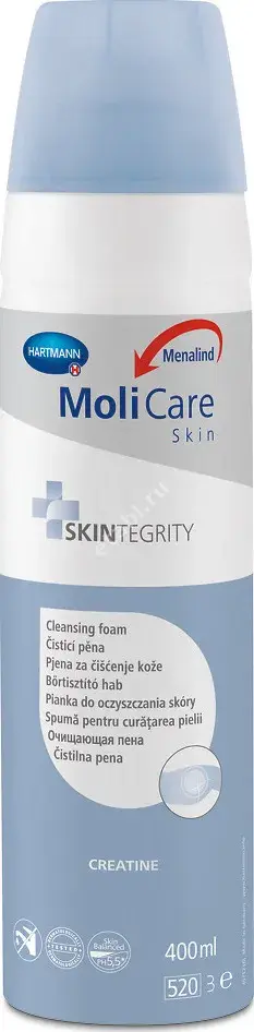 МОЛИКАР СКИН Очищение пена (аэроз.) 400мл (Пауль Хартманн, ГЕРМАНИЯ)