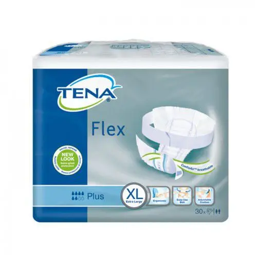 ТЕНА Flex подгузники д/взрослых Plus 6кап. р.XL 120-160см N30 (Эссити Хайджин энд Хелс, НИДЕРЛАНДЫ)