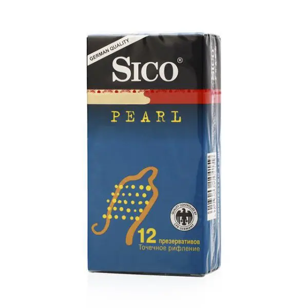 СИКО (SICO) презервативы Pearl (точечное рифление) N12 (БОЛЕАР, ГЕРМАНИЯ)