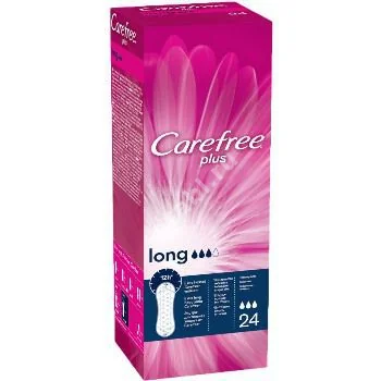 КЭФРИ (CAREFREE) прокладки ежедневные Плюс Лонг N24 (ДЖНС&ДЖНС, ИТАЛИЯ/ВЕЛИКОБРИТАНИЯ)