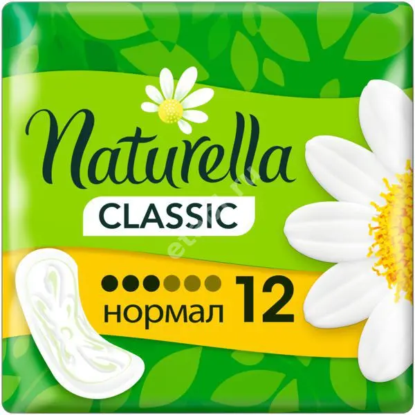 НАТУРЕЛЛА прокладки гигиенические Классик Нормал Ромашка N12 (ПРОКТЕР & ГЕМБЛ , ВЕНГРИЯ/УКРАИНА)