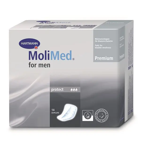 МОЛИМЕД Premium for men protect вкладыши урологические (3кап) N14 (ПАУЛЬ ХАРТМАНН, ГЕРМАНИЯ)