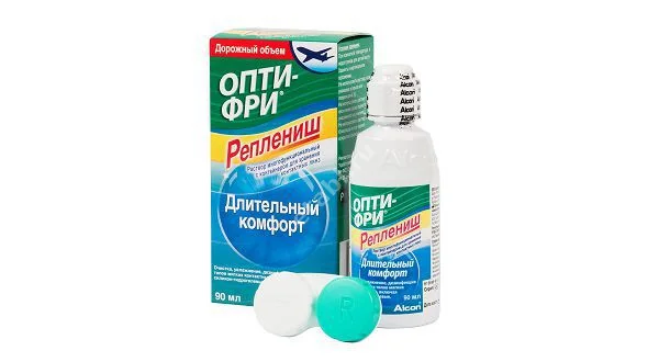 ОПТИ-ФРИ Реплениш р-р д/конт линз 90мл (НОВАРТИС  ФАРМА, БЕЛЬГИЯ)