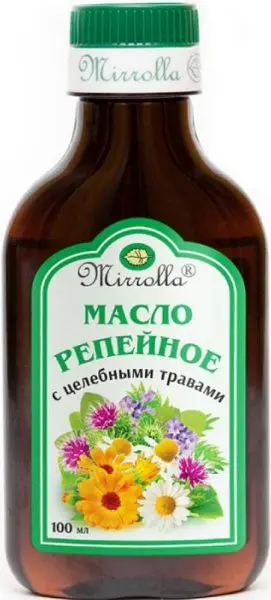 РЕПЕЙНОЕ МАСЛО (фл.) 100мл Целебные Травы (МИРРОЛЛА, РФ)