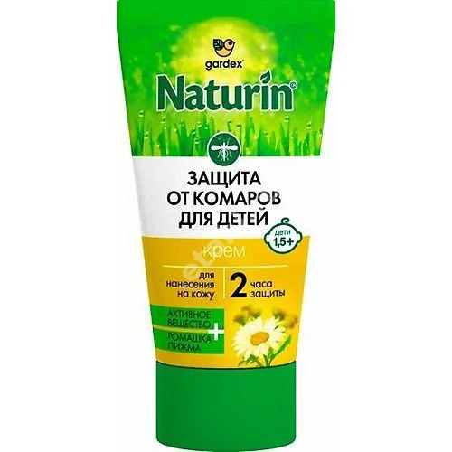 ГАРДЕКС Naturin крем от комаров детский 40мл (Юнико, РФ)