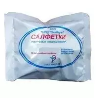 САЛФЕТКИ МЕДИЦИНСКИЕ стер. 5х5см N10 (ЭкоФарм НПЦ, РФ)