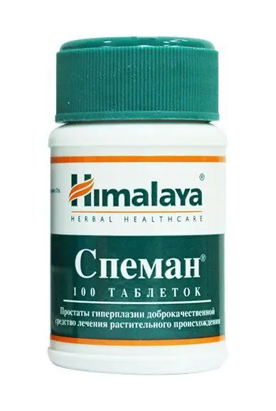 Спеман (Speman) - для укрепления мужской репродуктивной системы, 60 таб.