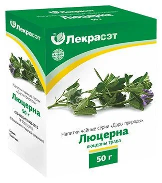 ЛЮЦЕРНЫ ТРАВА 50г N1 (Лекра-СЭТ, РФ)