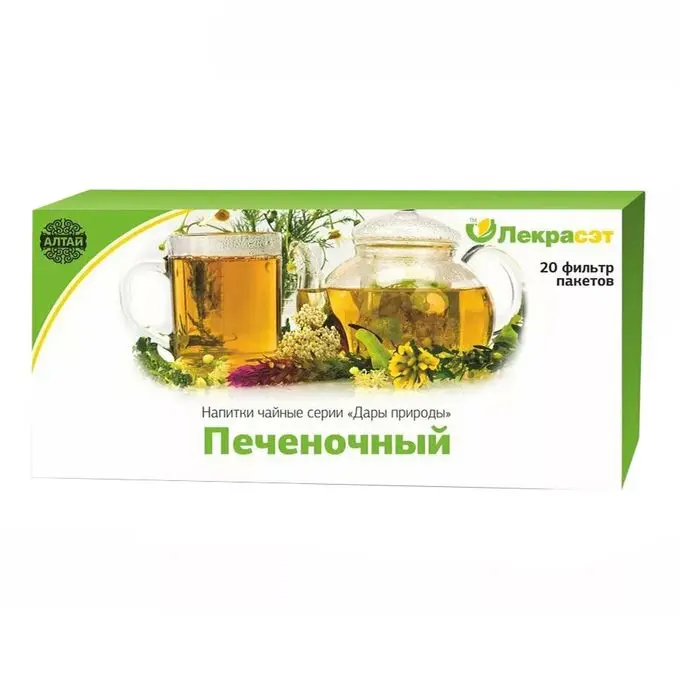 ПЕЧЕНОЧНЫЙ фитосбор (фильтр-пак.) 1.5г N20 (Лекра-СЭТ, РФ)