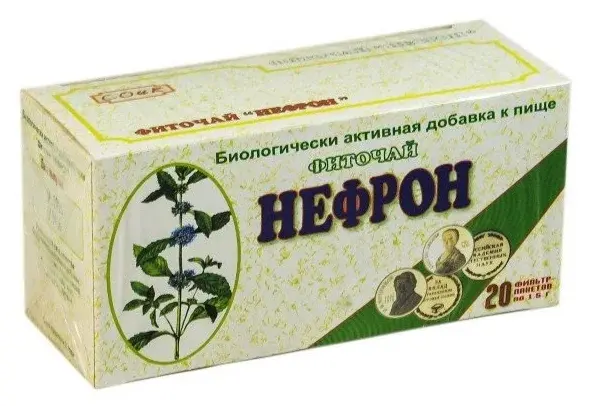 НЕФРОН почечный чай (фильтр-пак.) 1.5г N20 (СОиК, РФ)