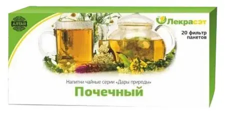 ПОЧЕЧНЫЙ СБОР фиточай (фильтр-пак.) 1.5г N20 (Лекра-СЭТ, РФ)